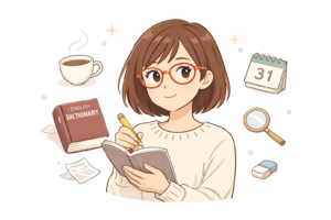 大晦日は「言葉の大掃除」