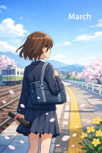 March ― 3月は静かに、でも確実に動き出す月