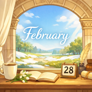 February ― 2月は「静かに締めくくる」月